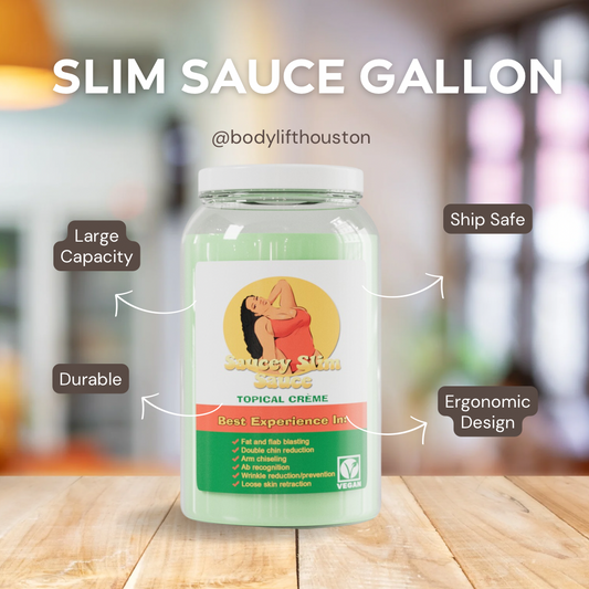 Saucey Slim Sauce 128oz Gallon Jar